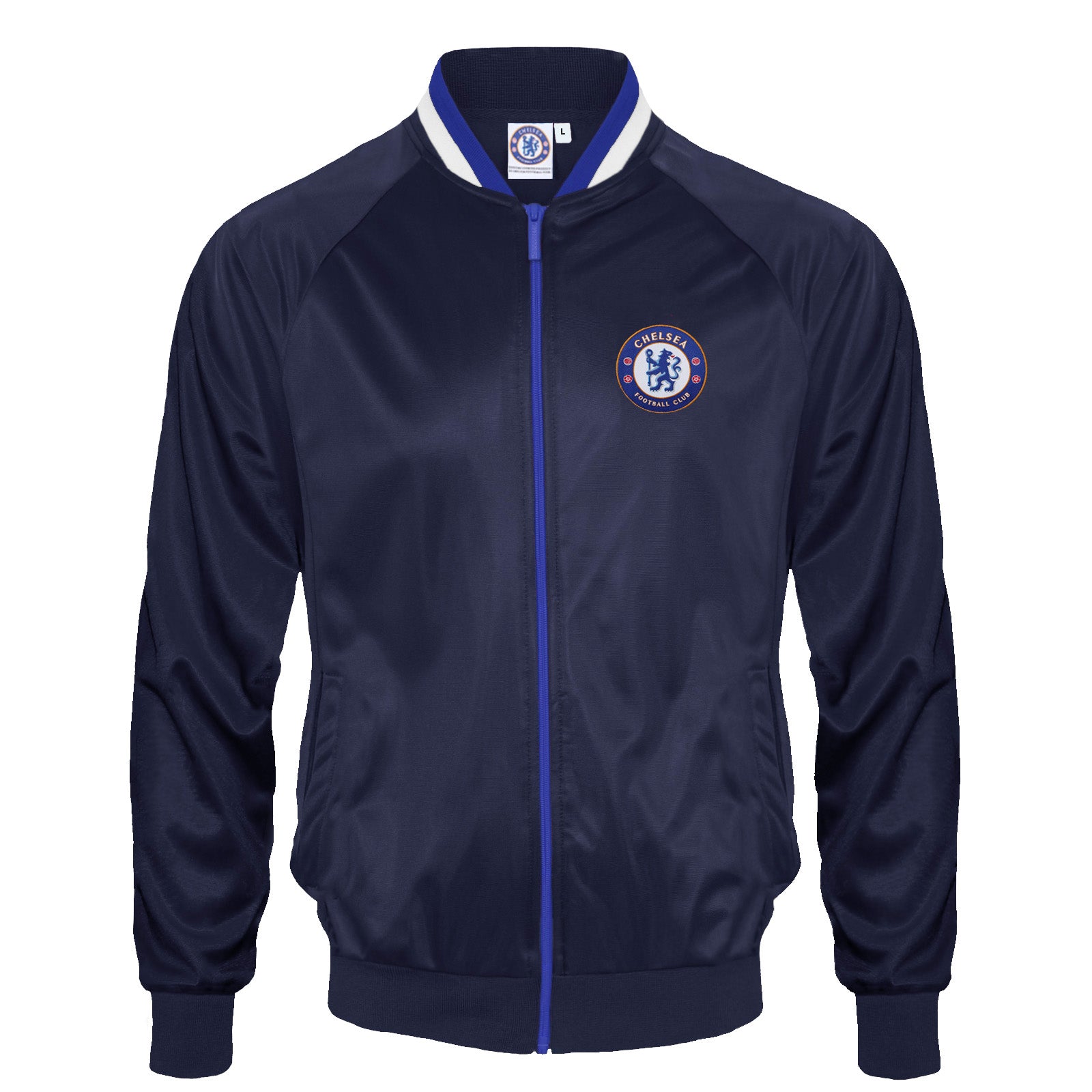Chelsea FC  ジャージ ネイビー/ブルー Chelsea FC Mens Track Jacket