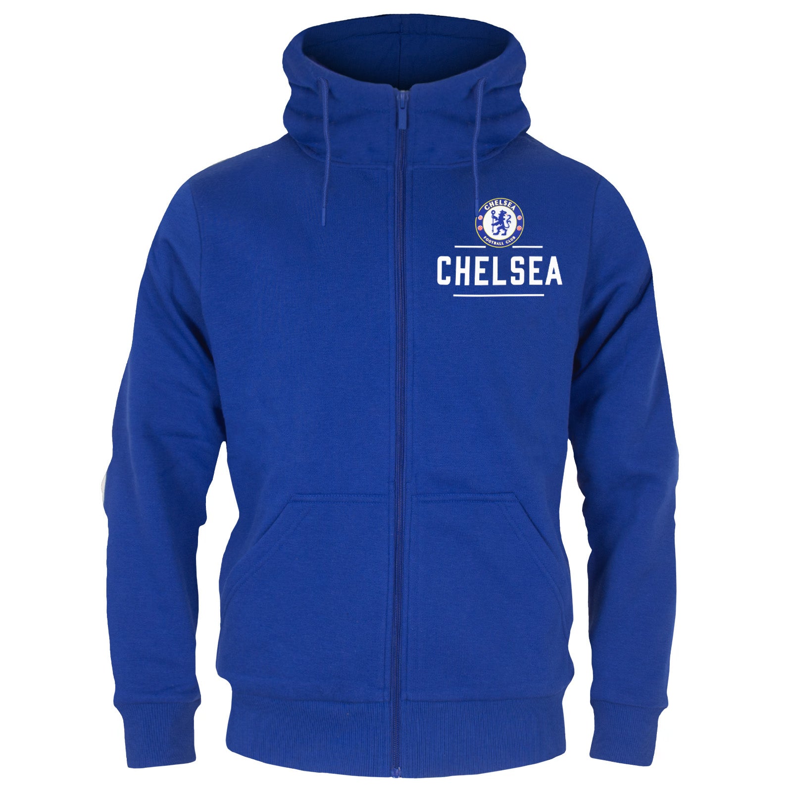 Chelsea FC Mens Zip Hoodie