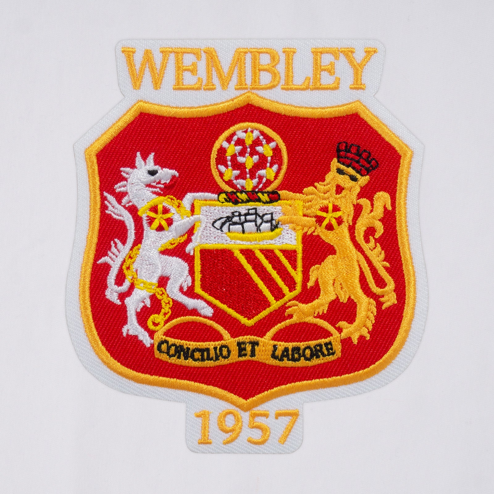 White Wembley 57 Crest