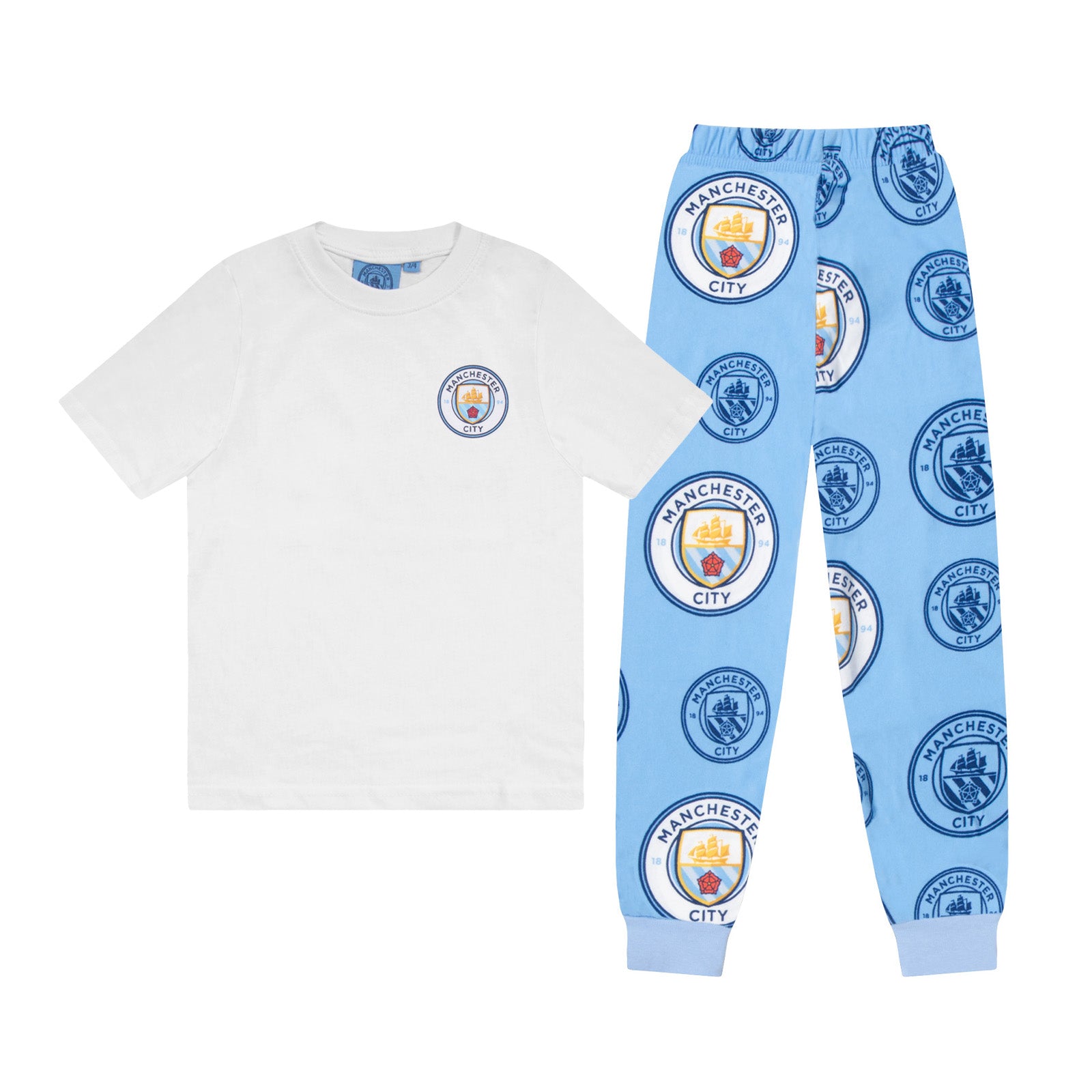 White / Sky Blue