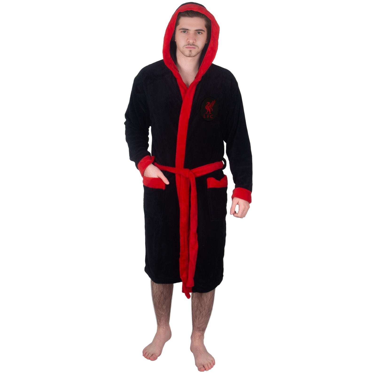strapless open back dress Liverpool FC Mens Dressing Gown