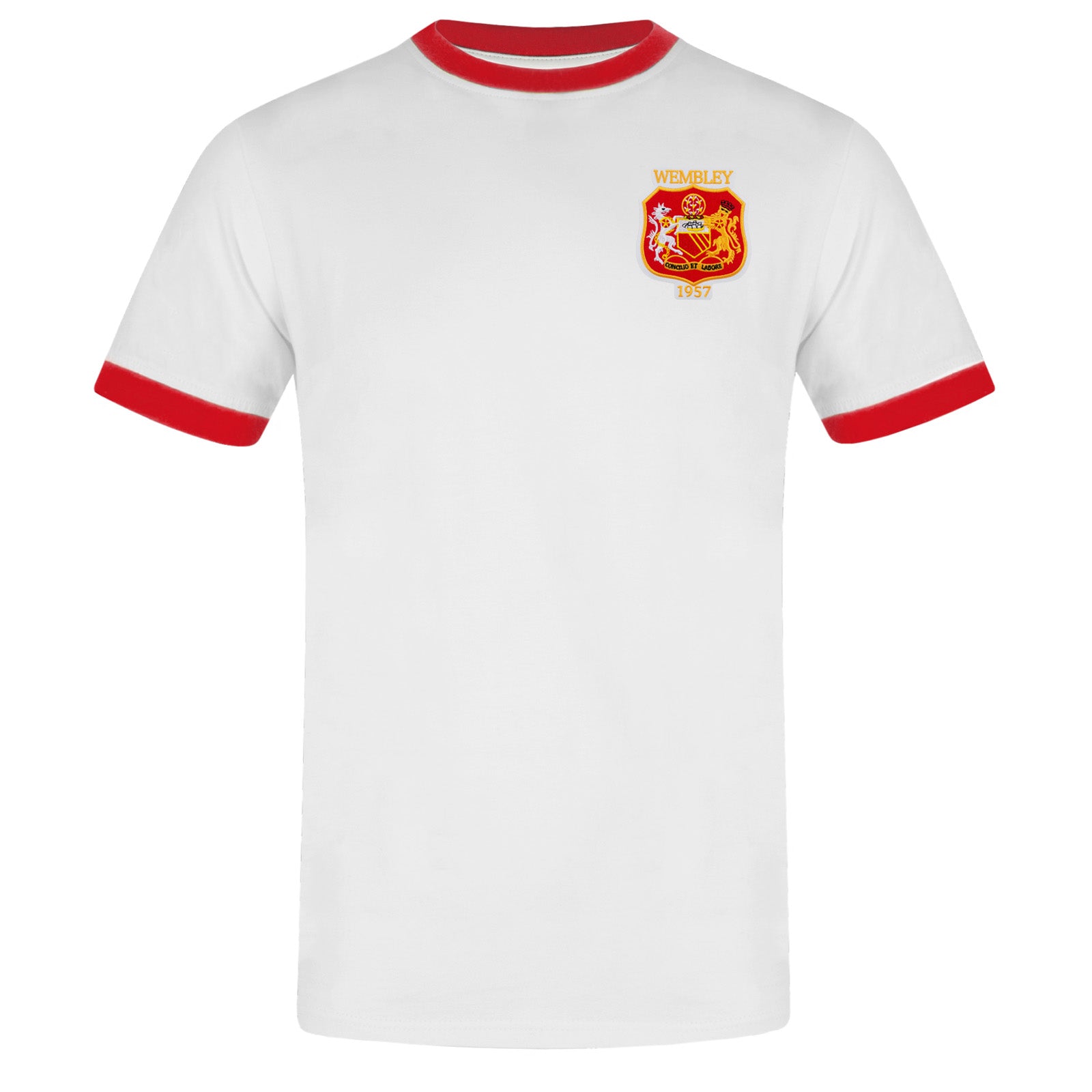 White Wembley 57 Crest