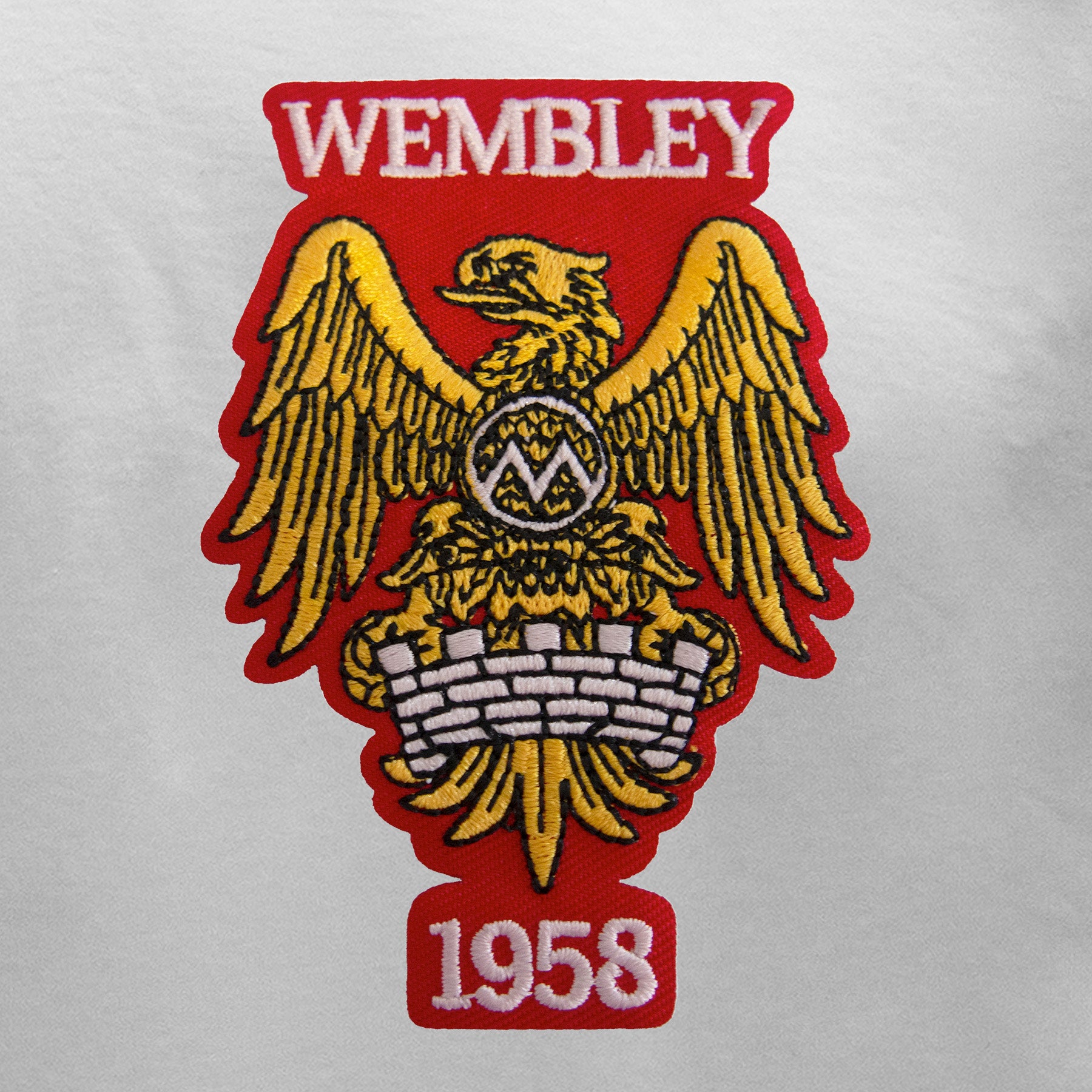 White Wembley 58 Crest