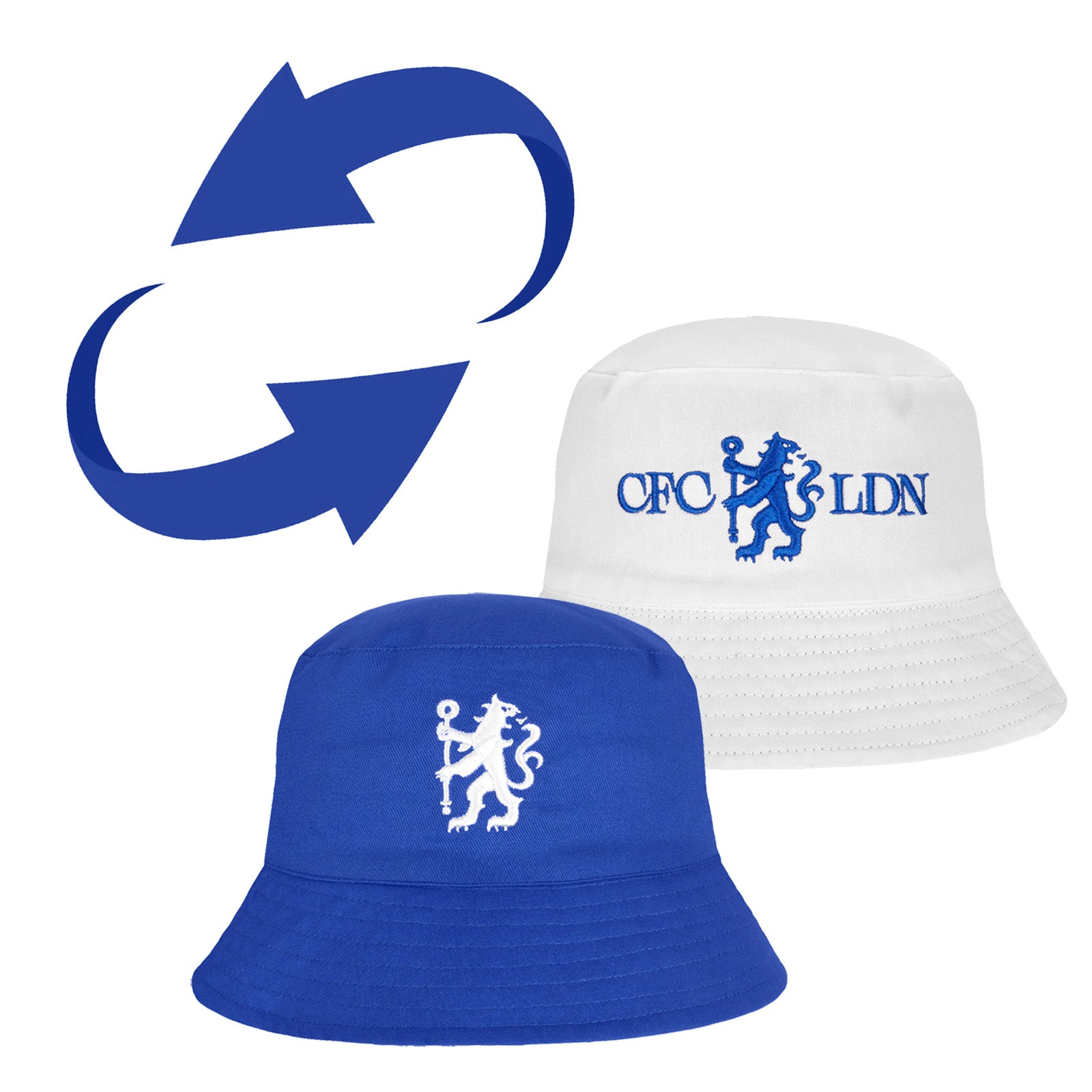 Royal Blue/White