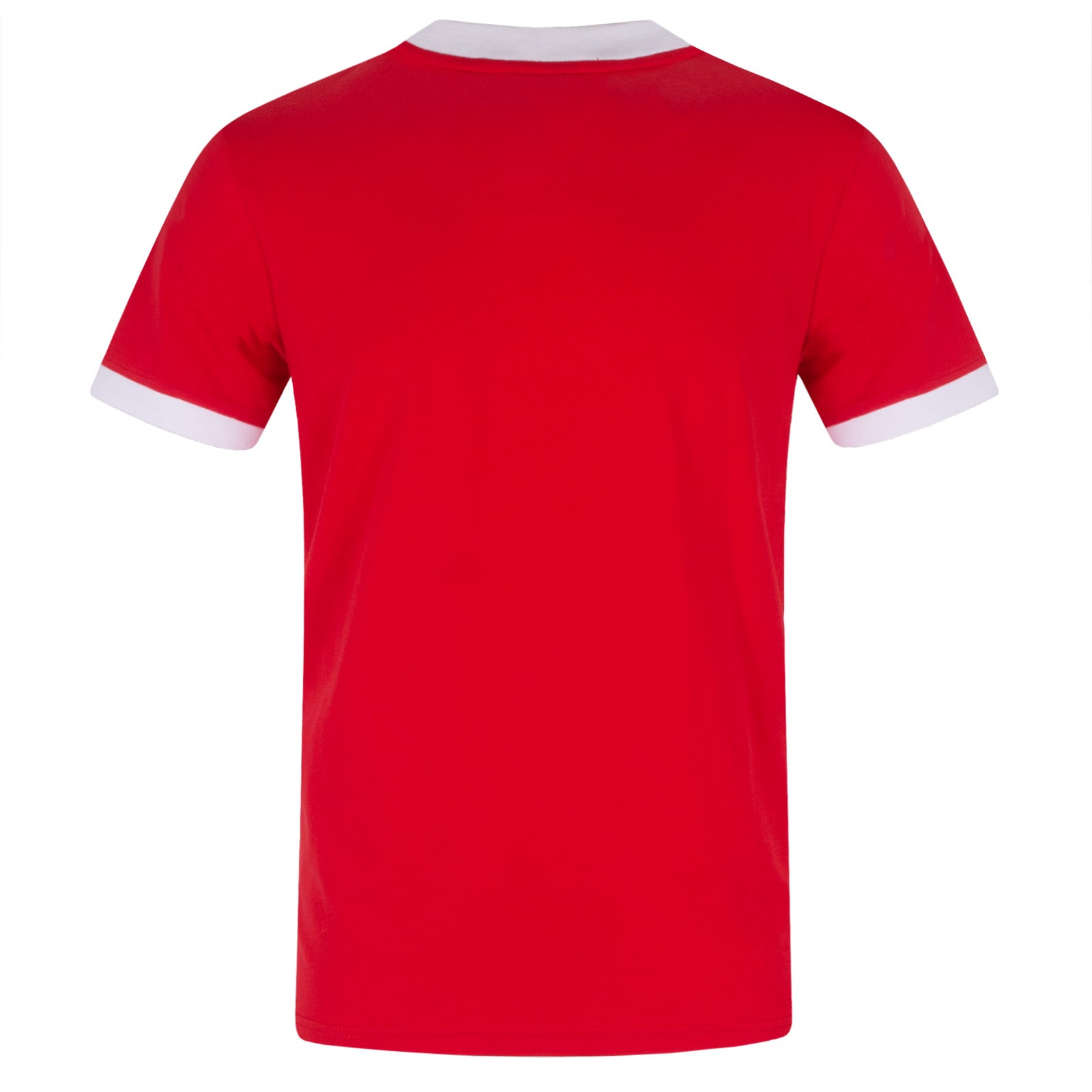 Red V-Neck Manchester Crest